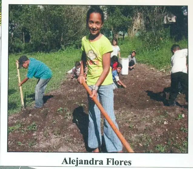 Alejandra gardening