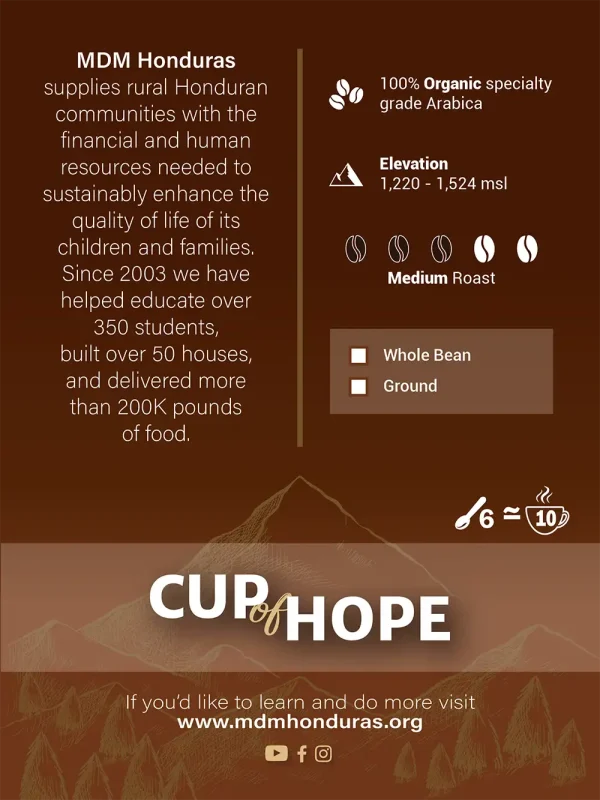 Cup of Hope — whole bean coffee - Image 2