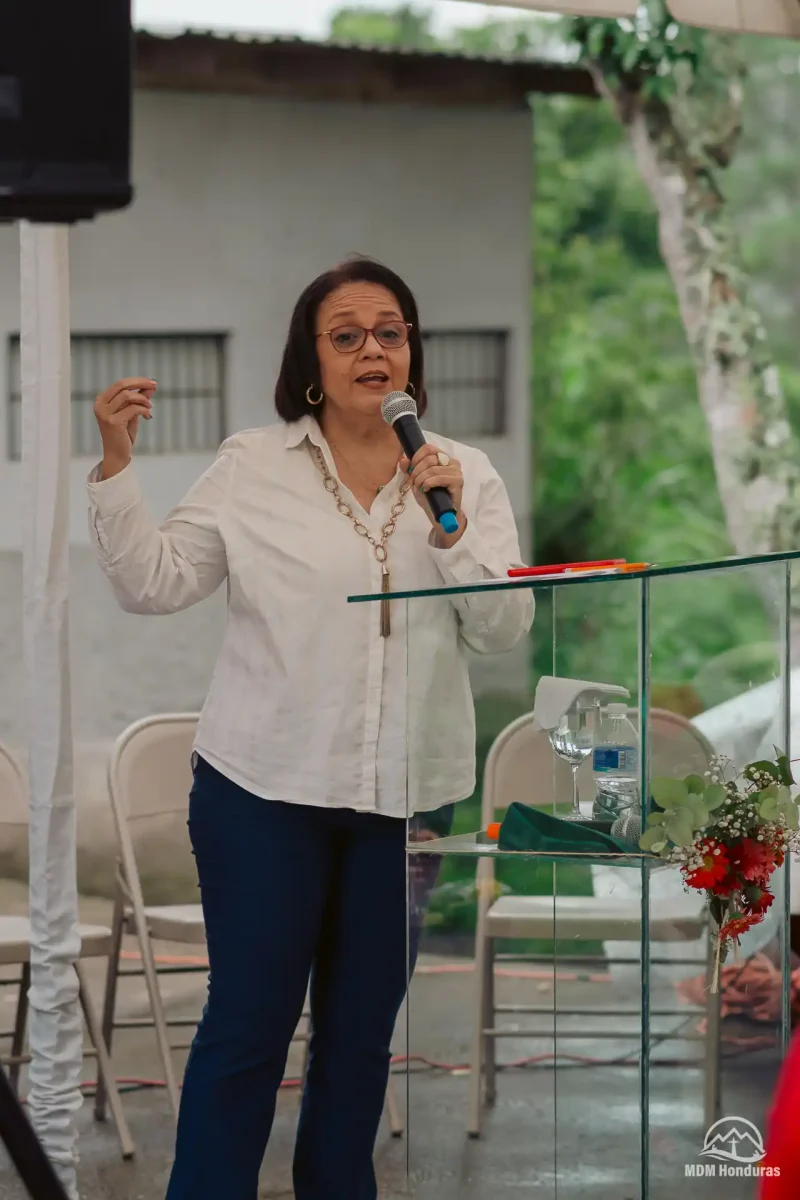 woman speaker at women's conference