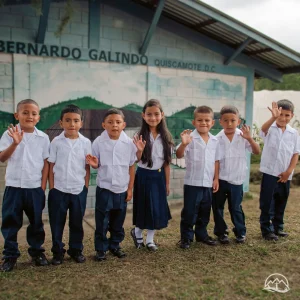Students in Mulular 1st grade