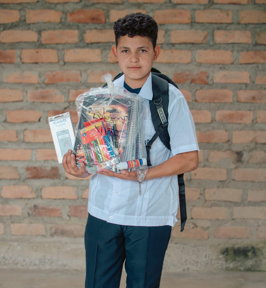 Male student from San Matias